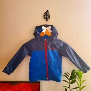 Columbia fleece-lined rain jacket, size 4T